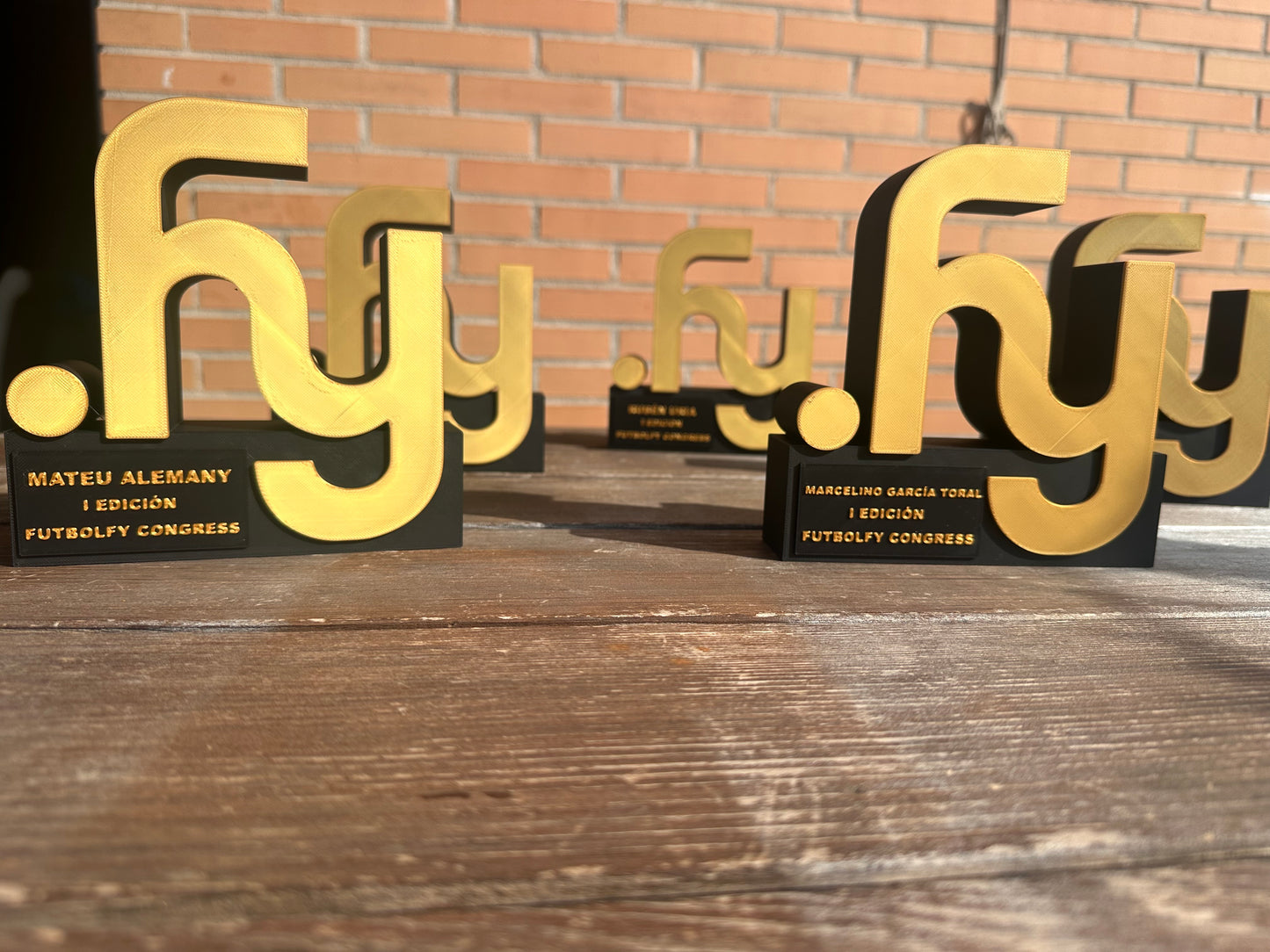 Trofeo personalizado 3d