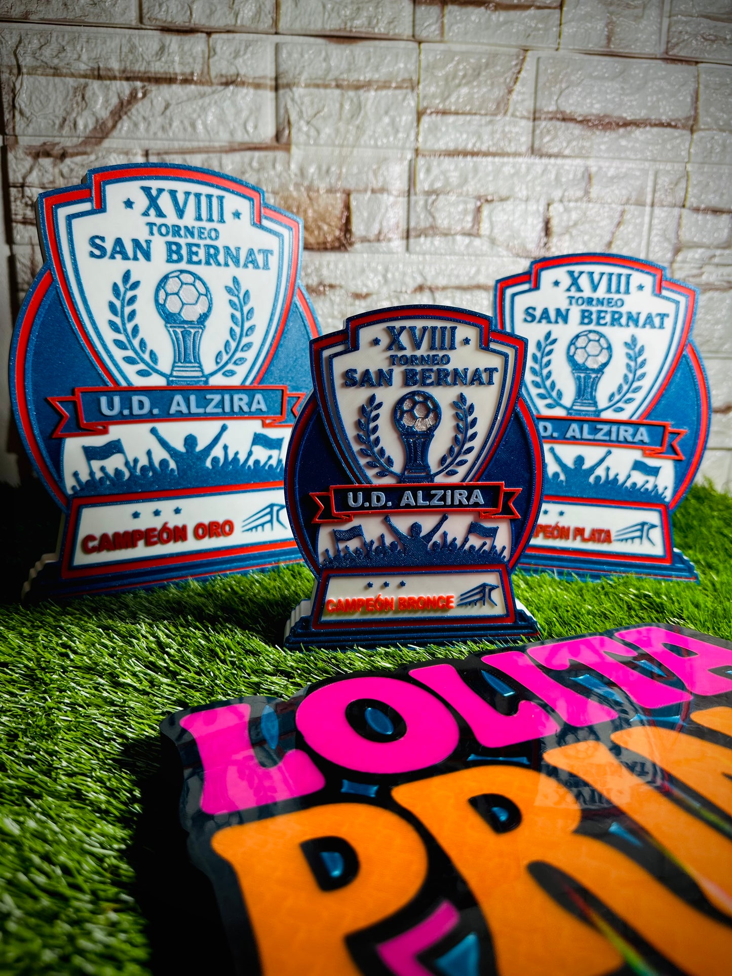 Pack de trofeos personalizados