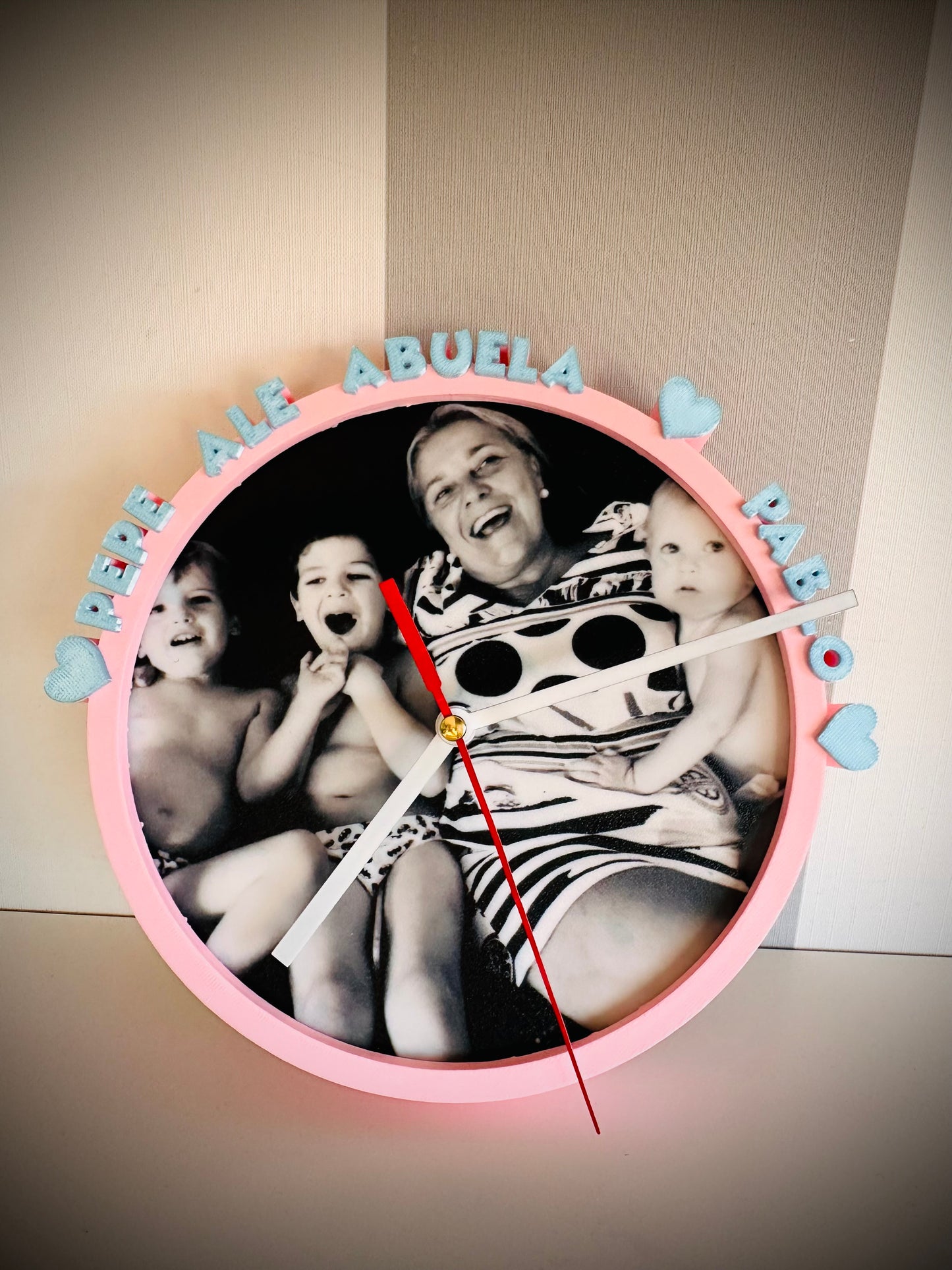 Reloj personalizado foto