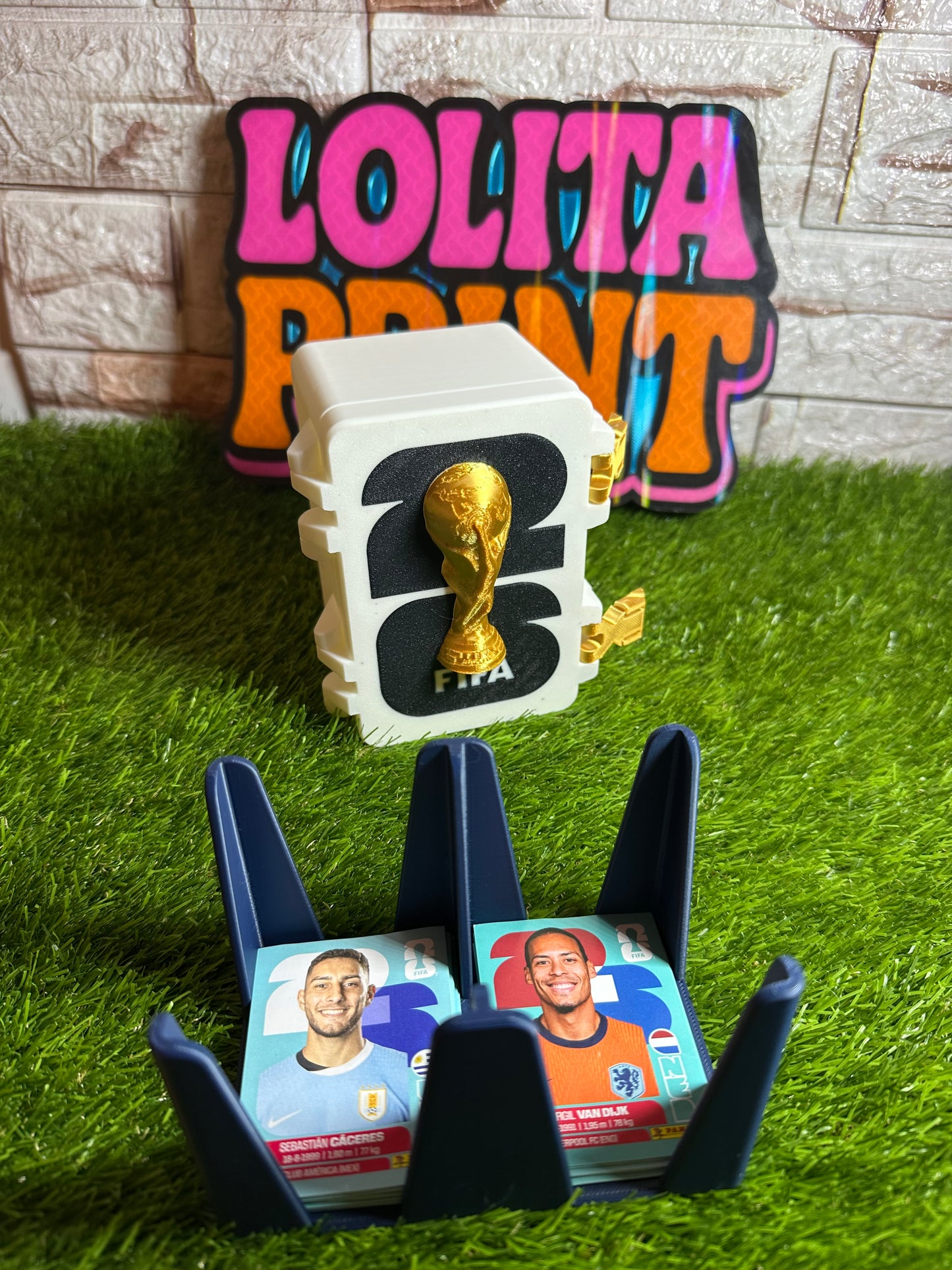 Estuche cromos Mundial de Fútbol