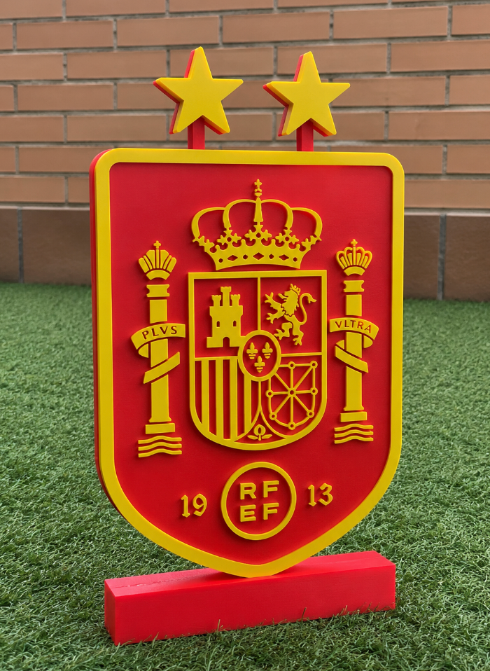 Cartel Escudo de la Seleccion Española de Futbol