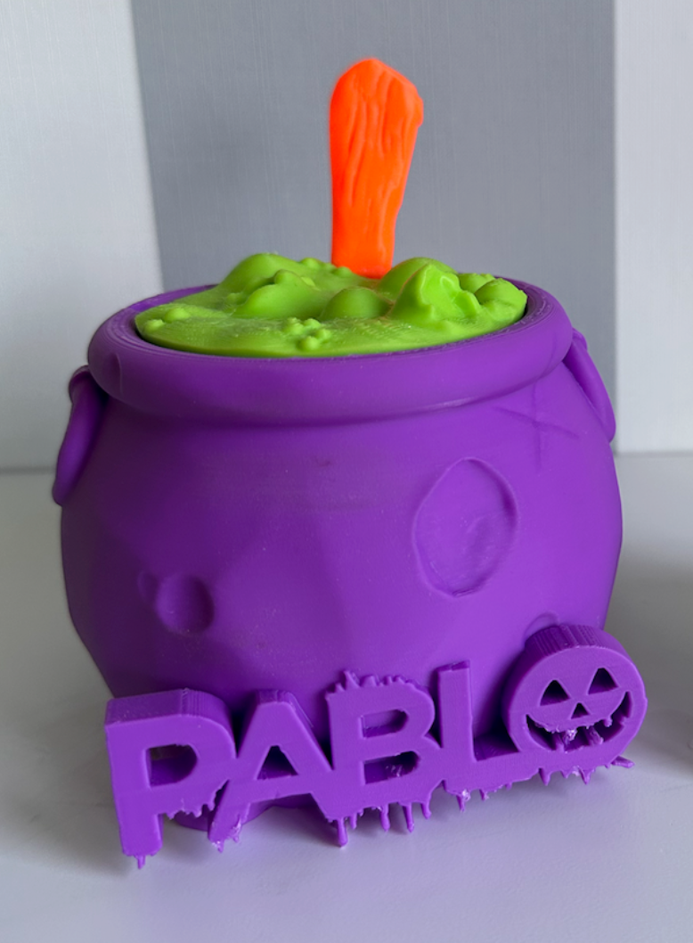 Pack de 4 cuencos halloween caldero brujas