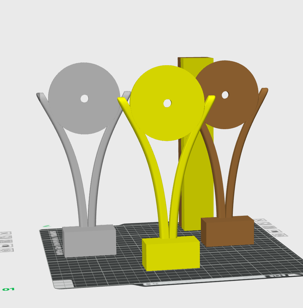Trofeo 3d disco crossfit