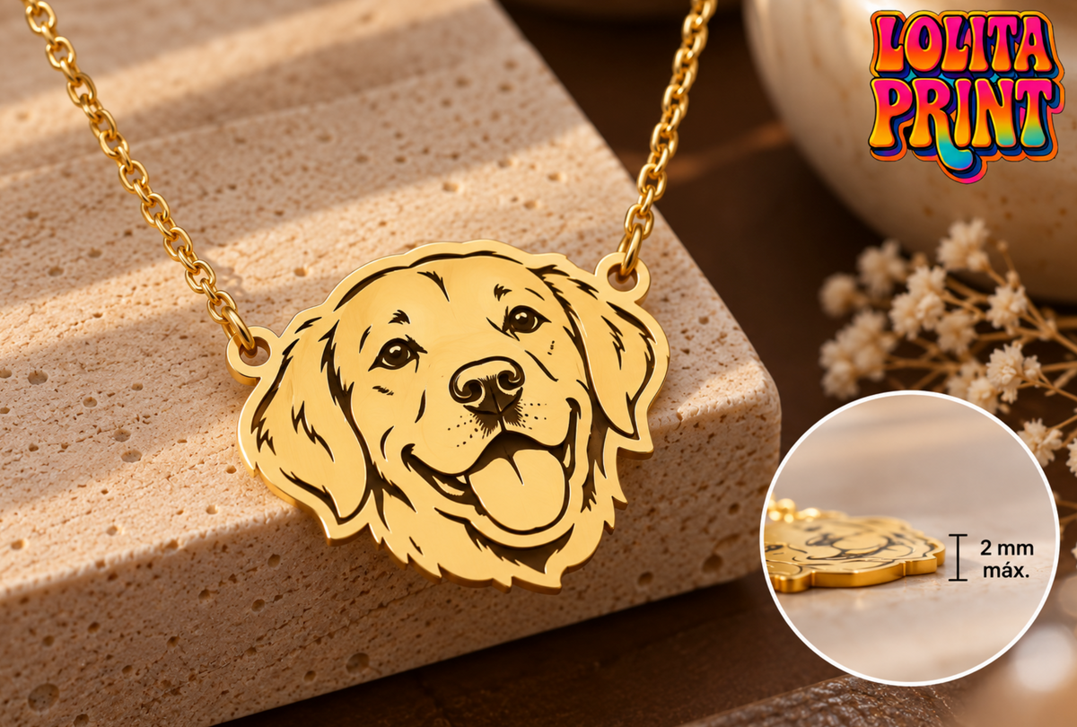 Colgante Personalizado de tu Perro Grabado