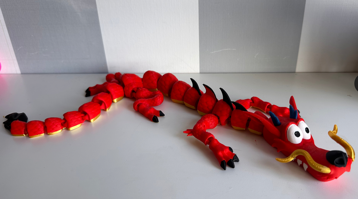 mushu muñeco articulado