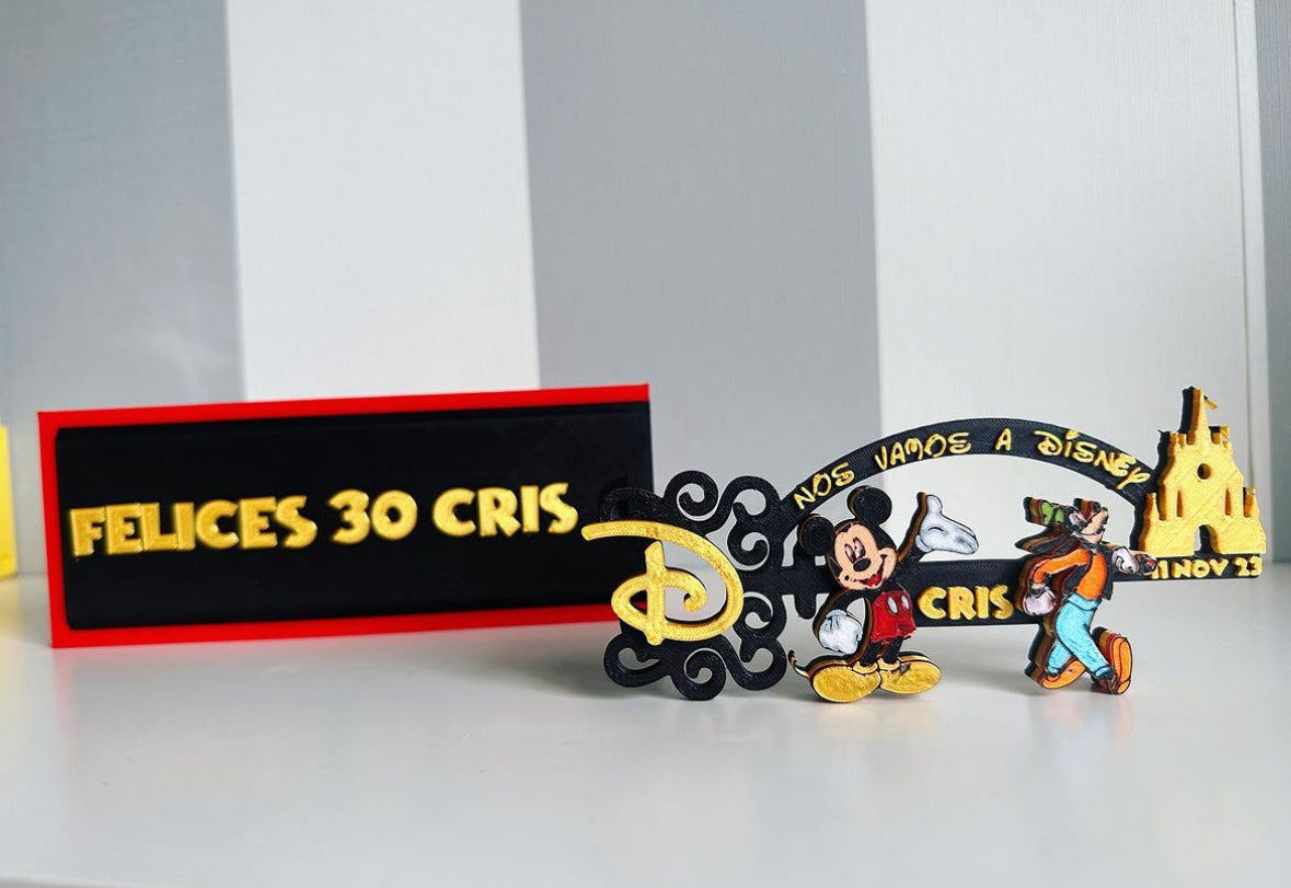 llave disney goofy y mickey mouse