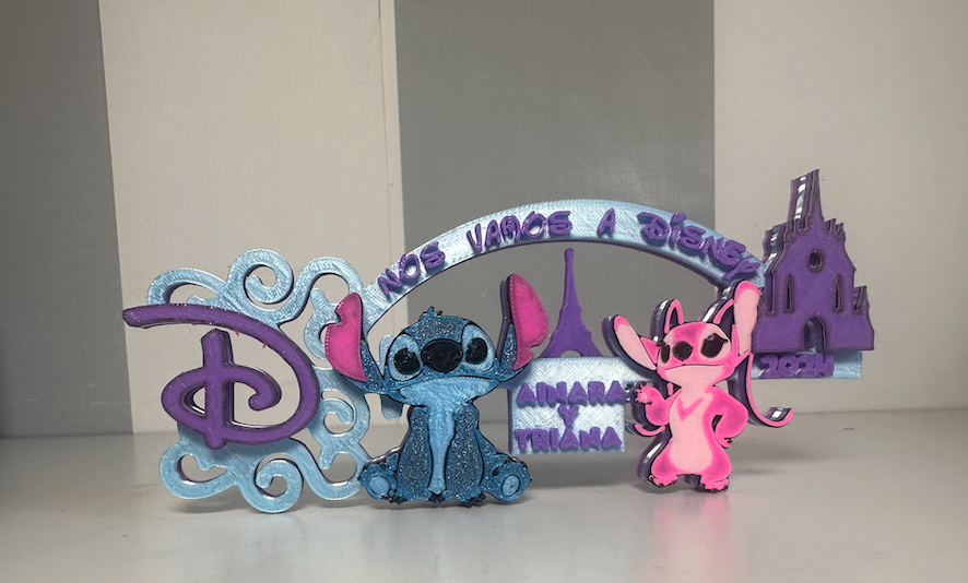 llave disney stitch y angel