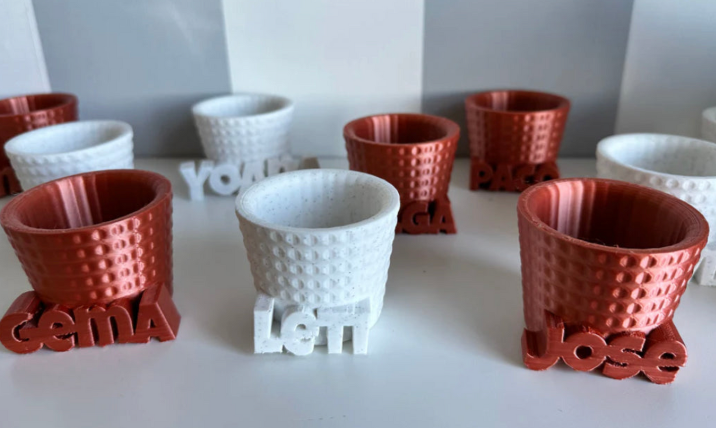 marcasitios maceta con nombre