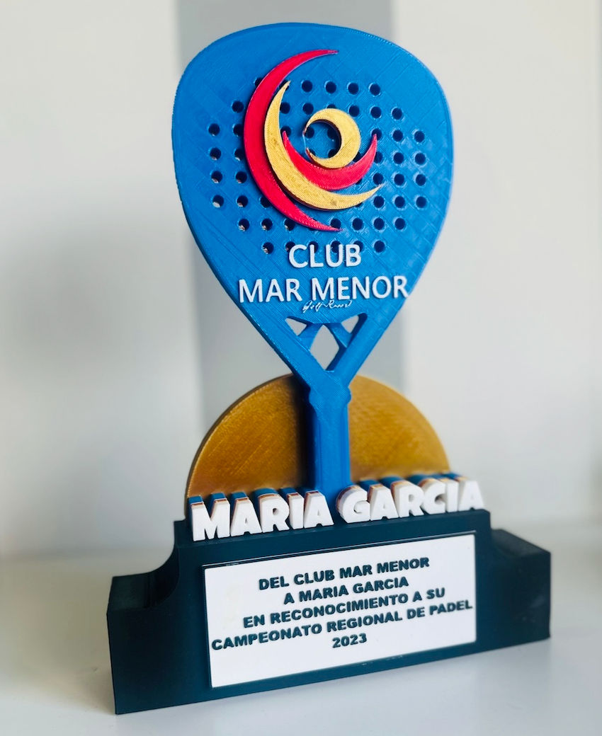 Trofeo de Pádel Personalizado