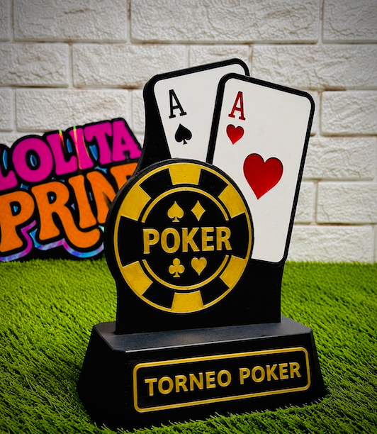 Trofeo para Torneos de Poker