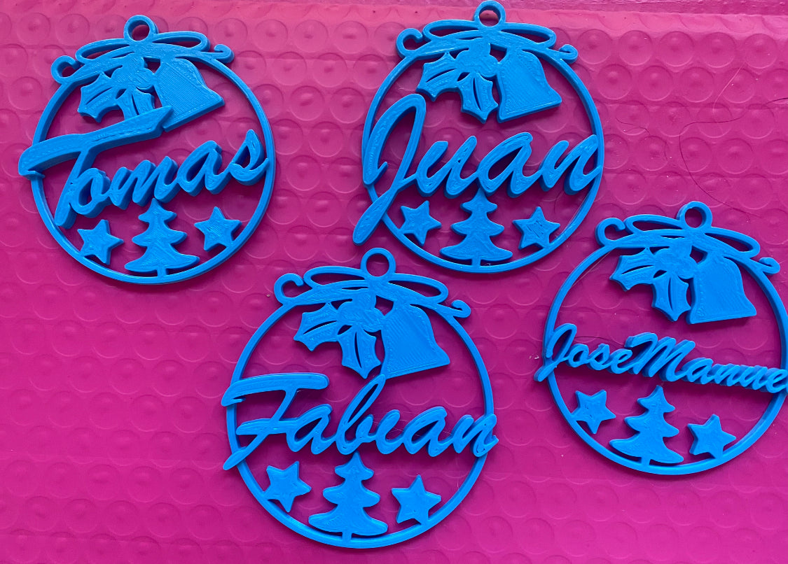 adornos navidad personalizados