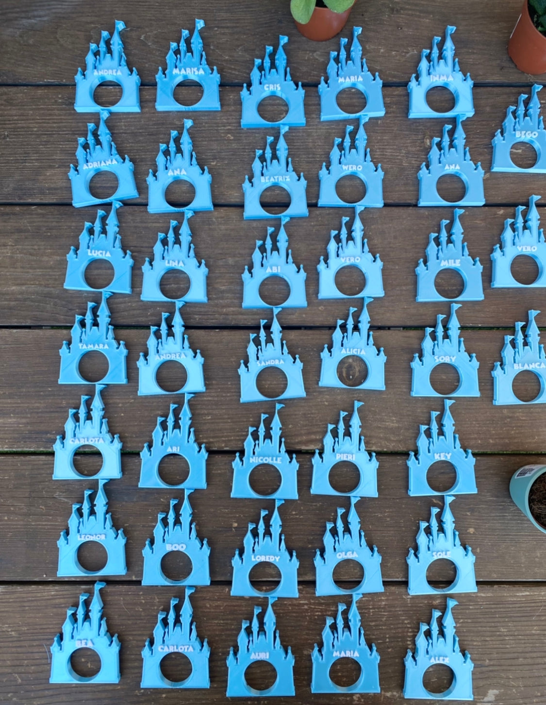 Servilleteros personalizados