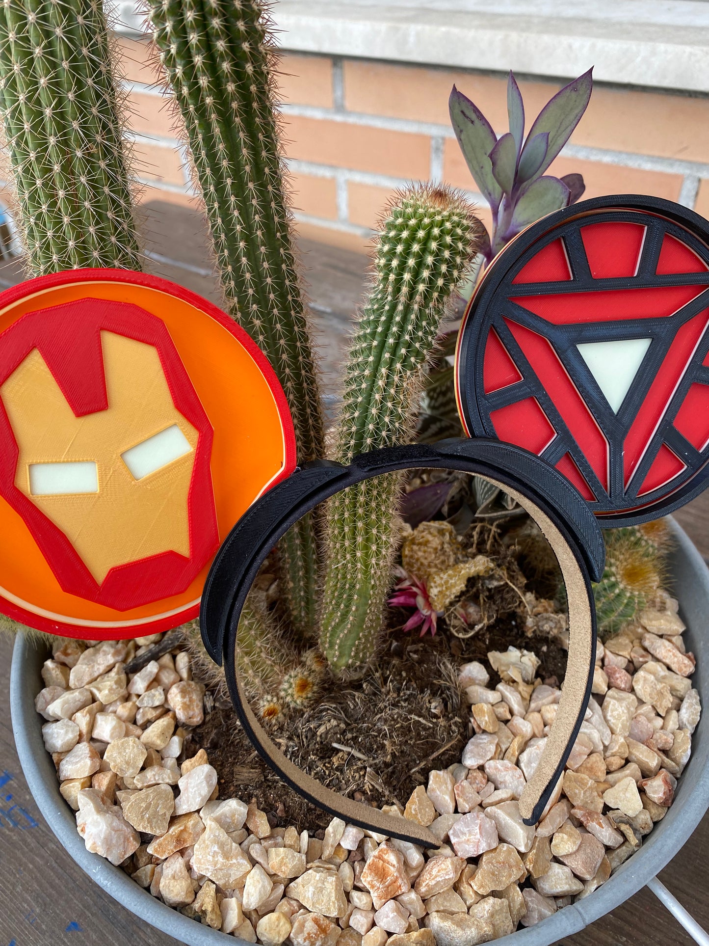 diadema orejas disney iron man