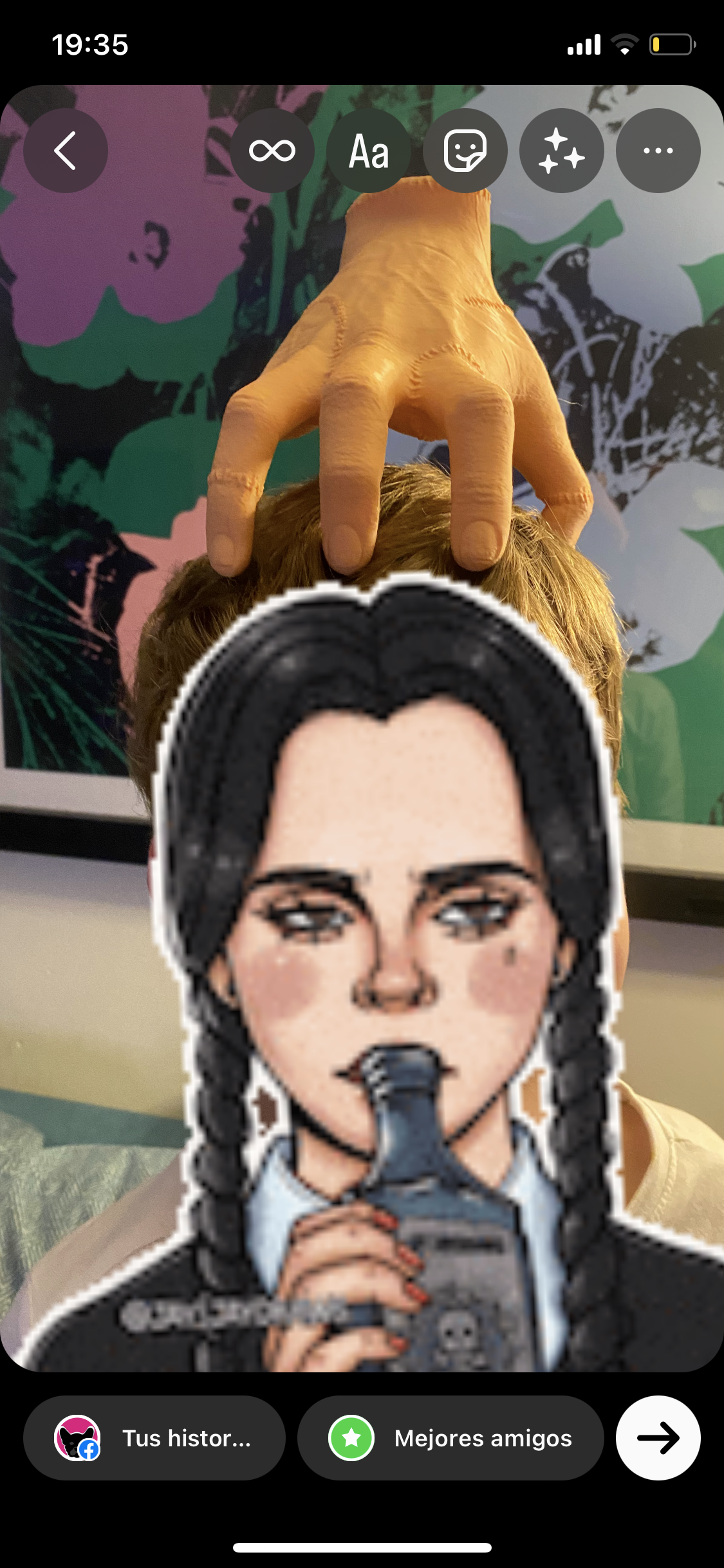 miercoles addams cosa