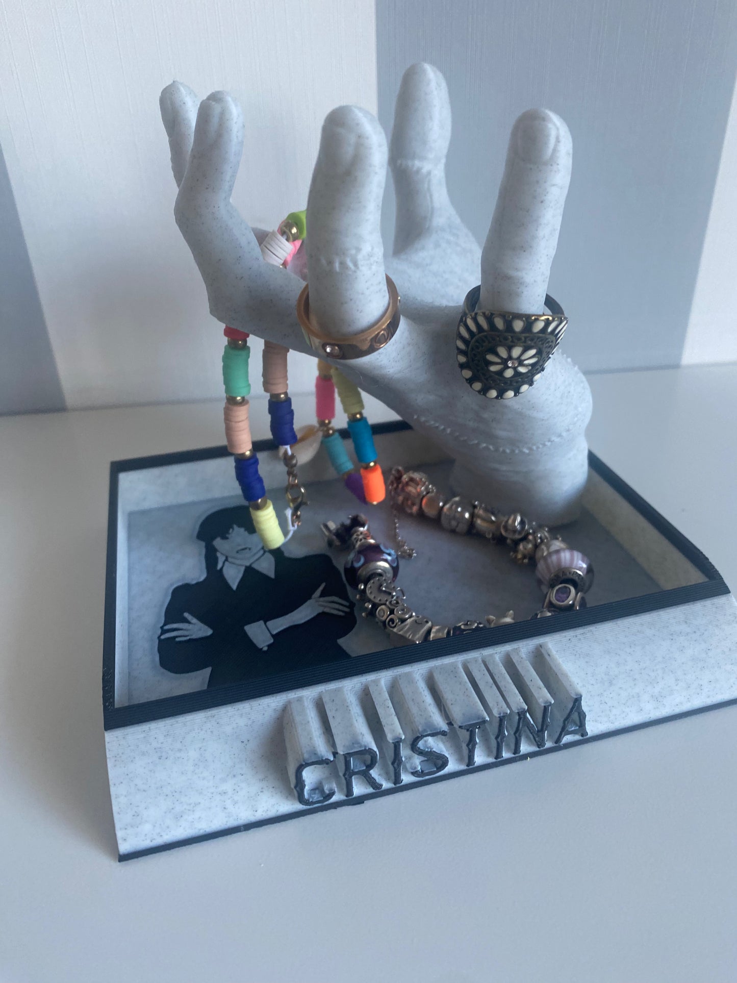 Wednesday Addams Thing Jewelry Tray