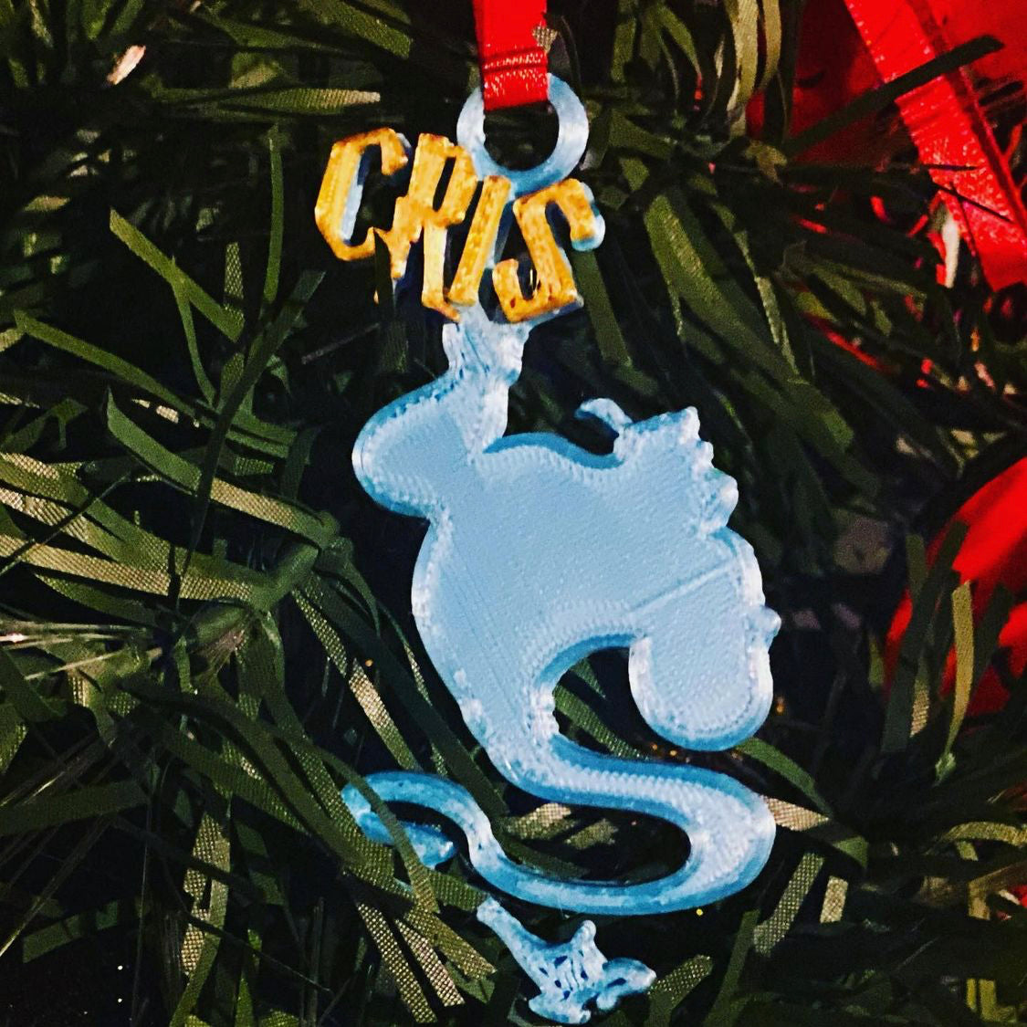 adorno de navidad disney personalizado