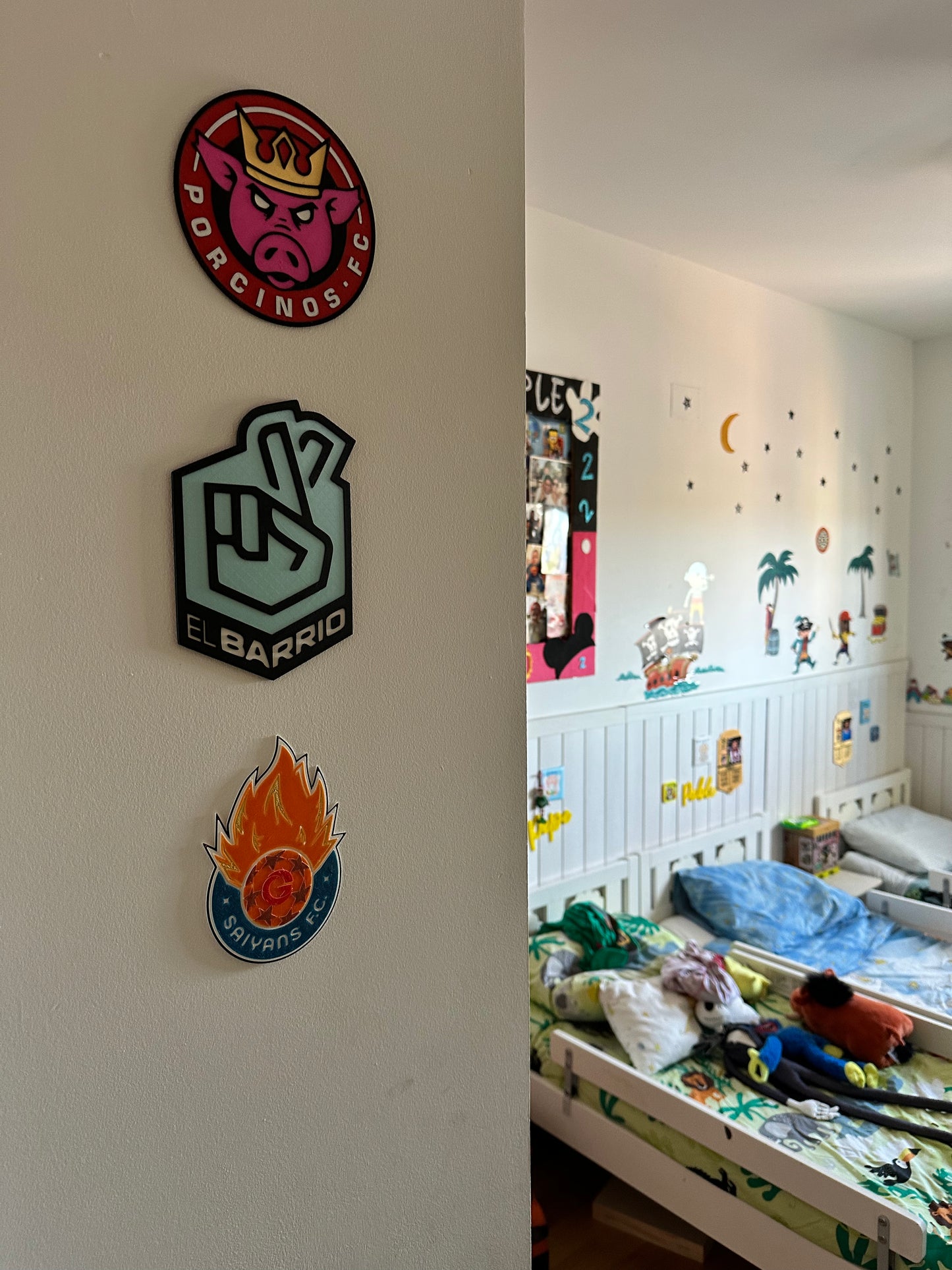 Cartel Kings League escudo Porcinos FC