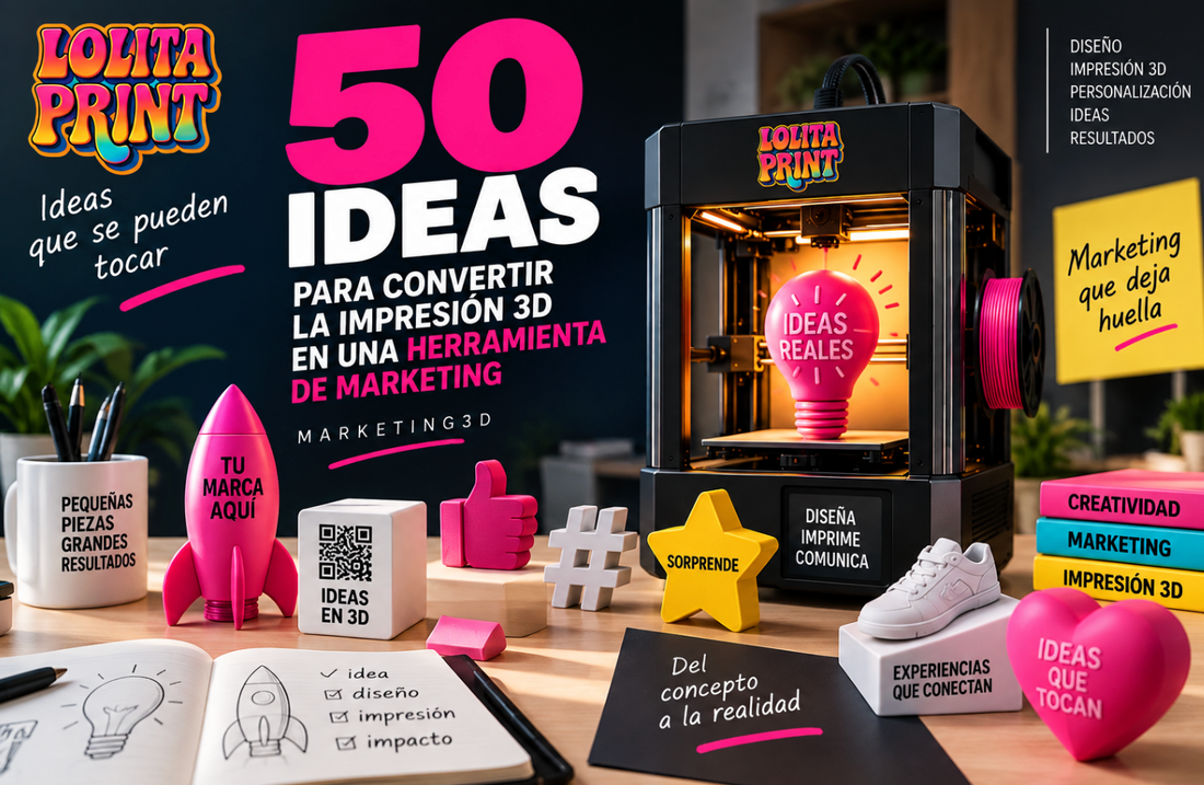 Marketing3D: 50 ideas para convertir la impresión 3D en una herramienta de marketing