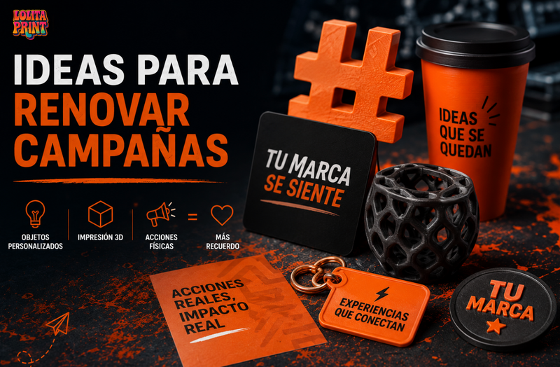 Marketing experiencial: cómo sorprender a clientes con objetos personalizados e impresión 3D