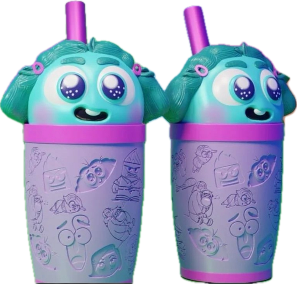 Vaso pajita Del Revés Envidia (Inside Out Disney) – lolitaPrint