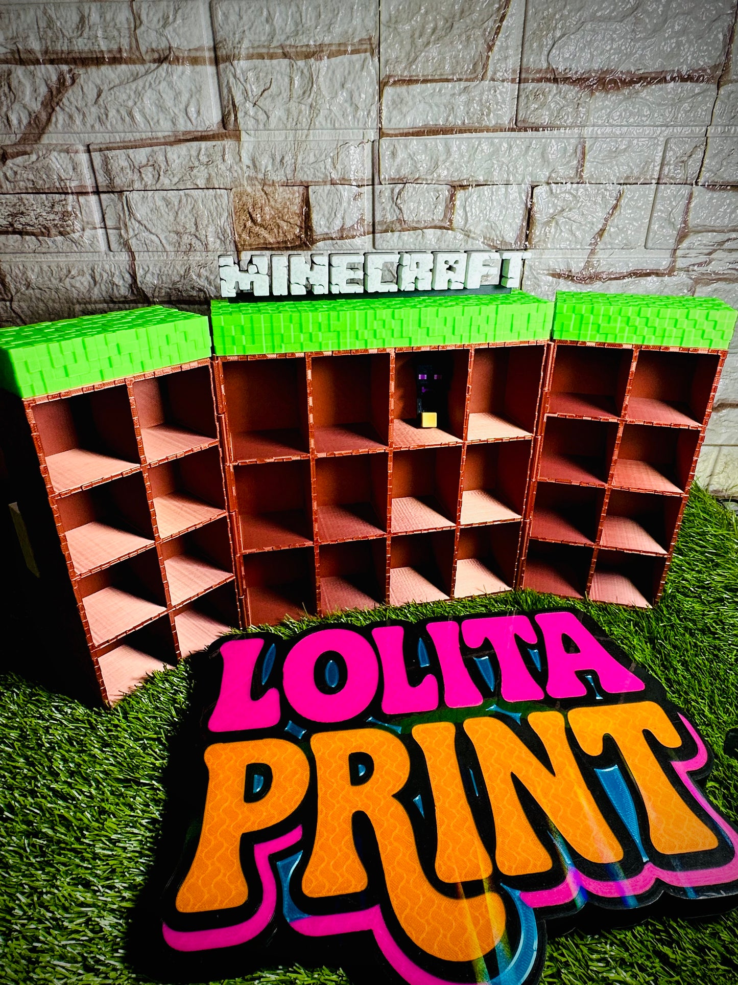 Expositor Minecraft Kinder Joy