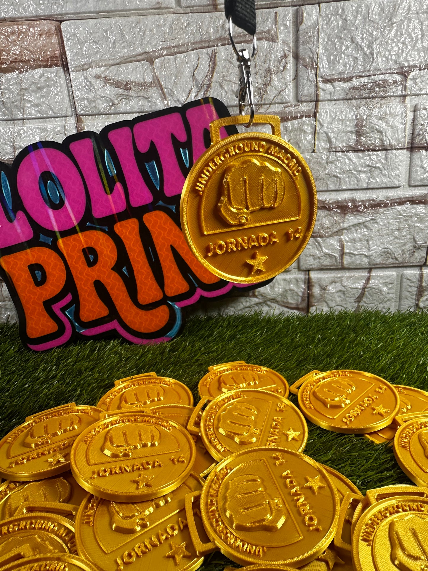 Medallas 3D personalizadas