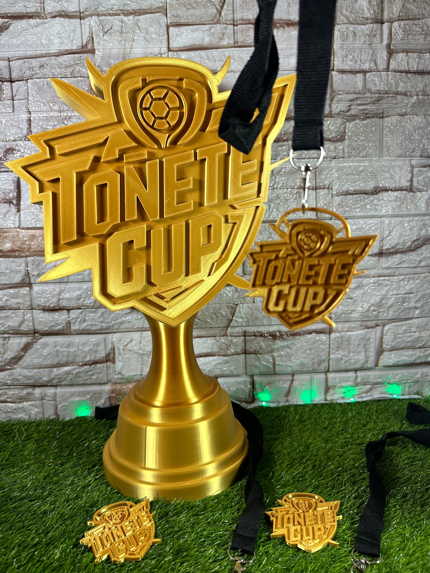 Trofeos 3D escudo pack medallas 3D