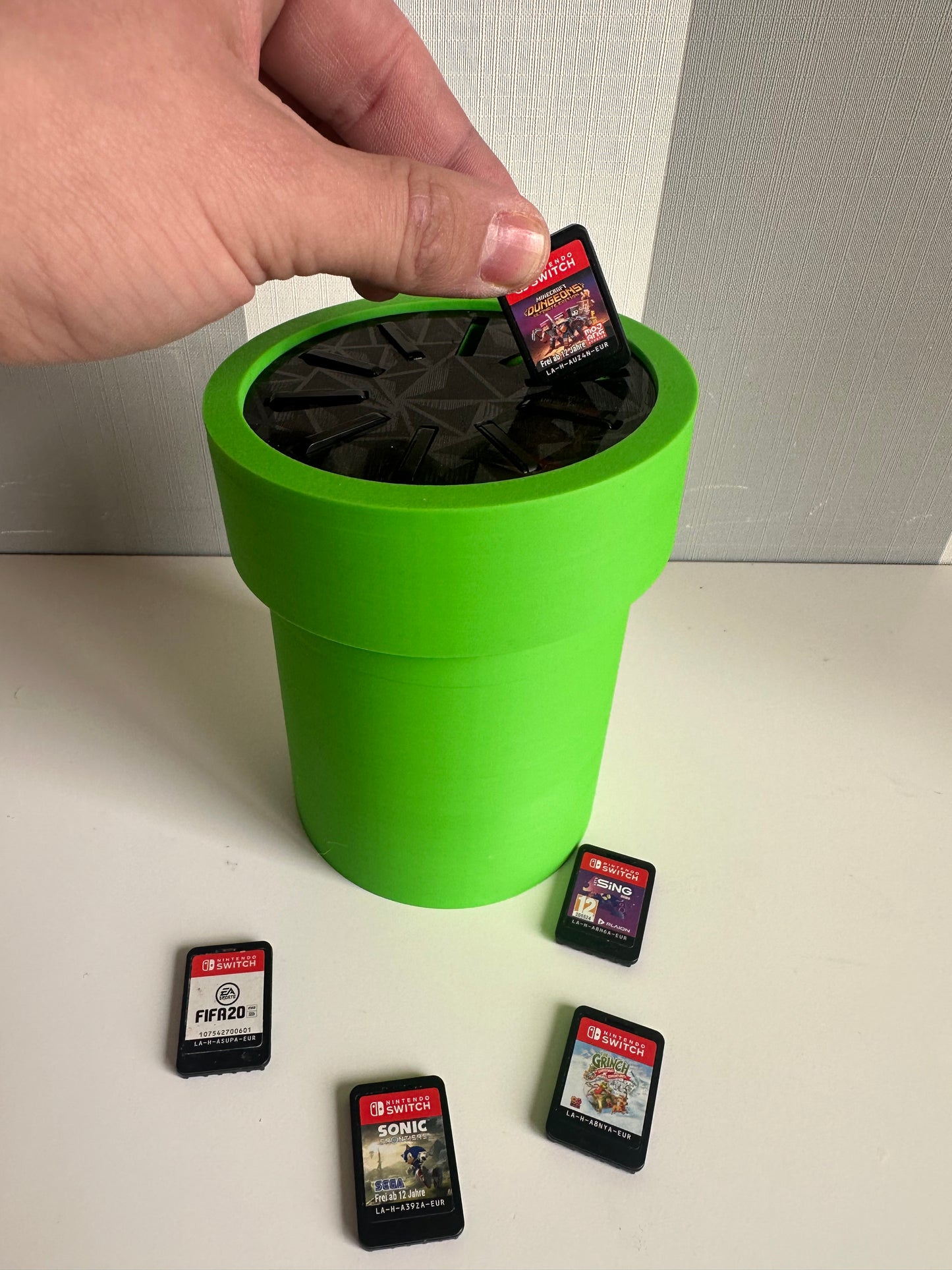 Caja de almacenamiento videojuegos Nintendo switch