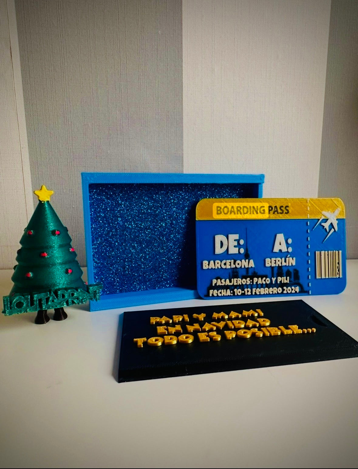 Tarjeta regalo Viaje embarque