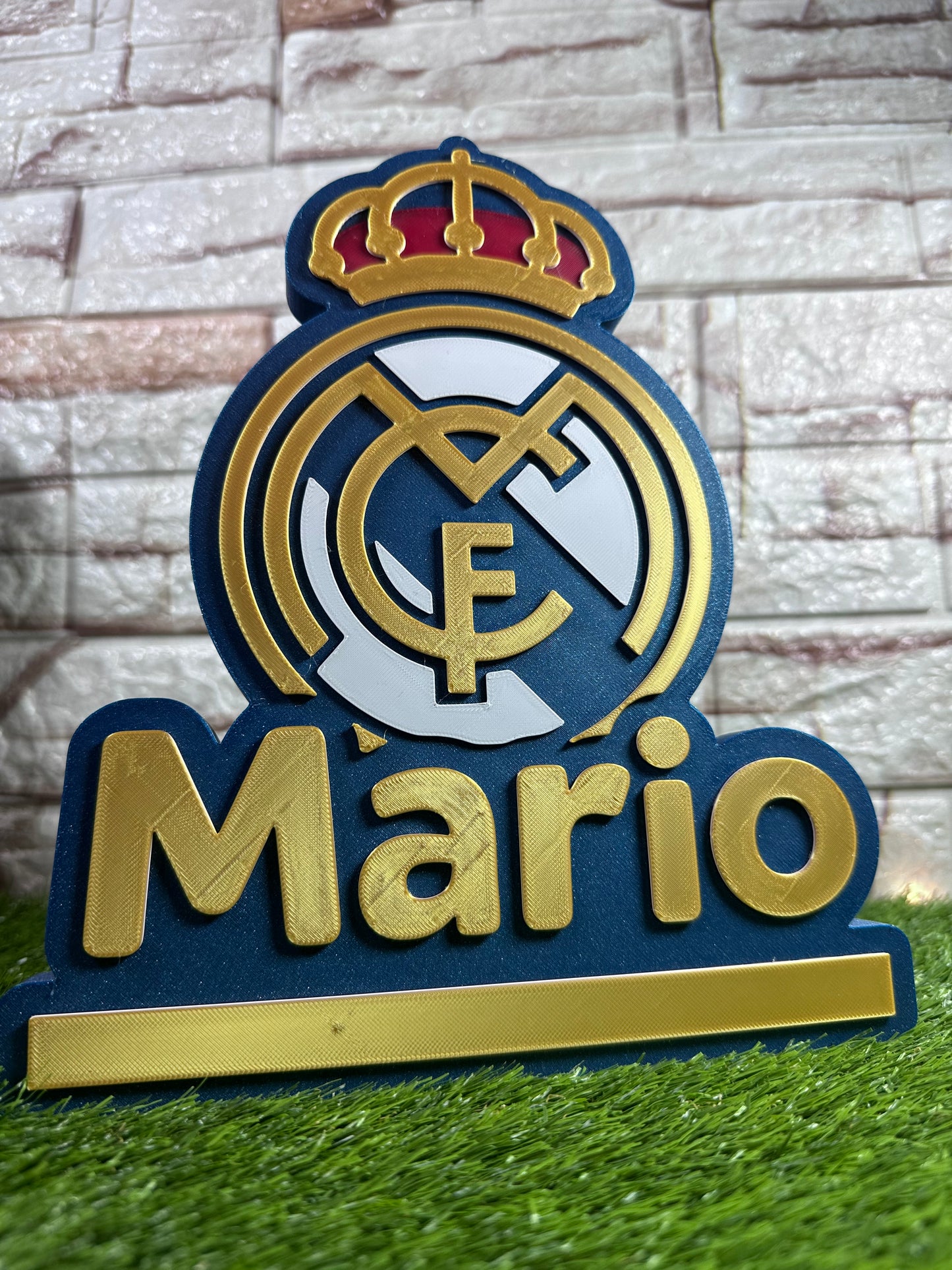 Cartel Real Madrid personalizado