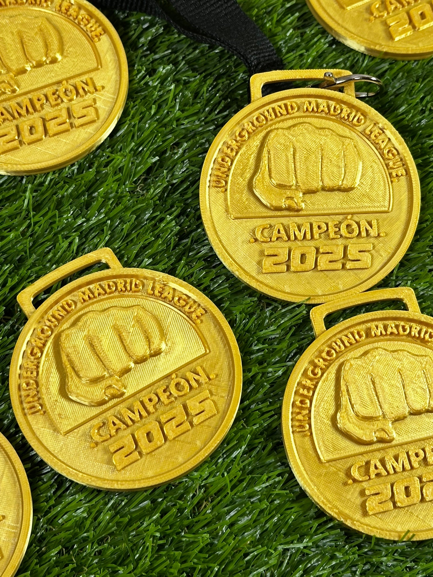 Medalla 3D personalizada