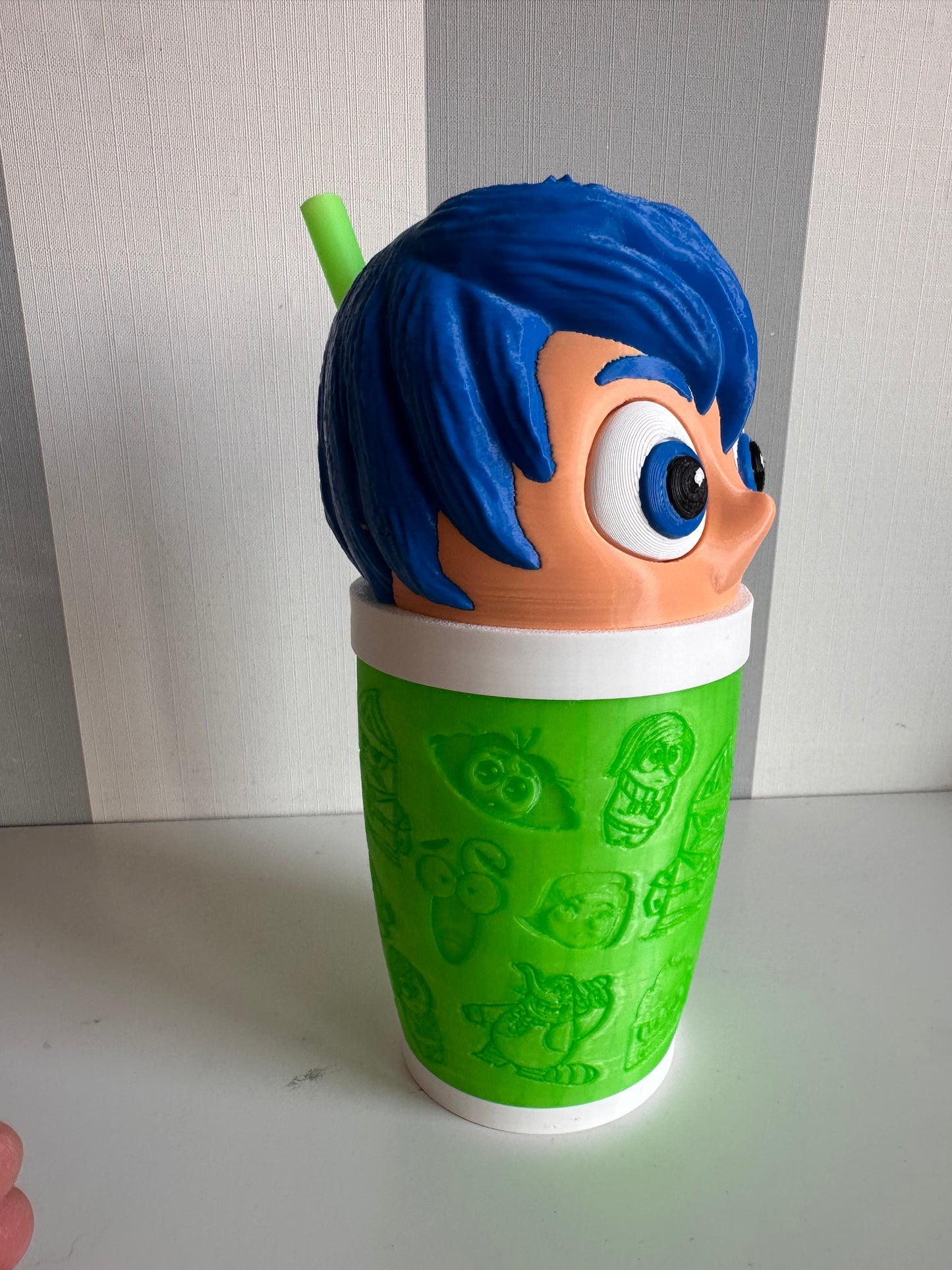 Vaso pajita Del Revés Alegria (Inside Out Disney)