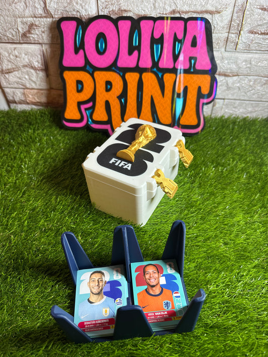 Estuche cromos Mundial de Fútbol