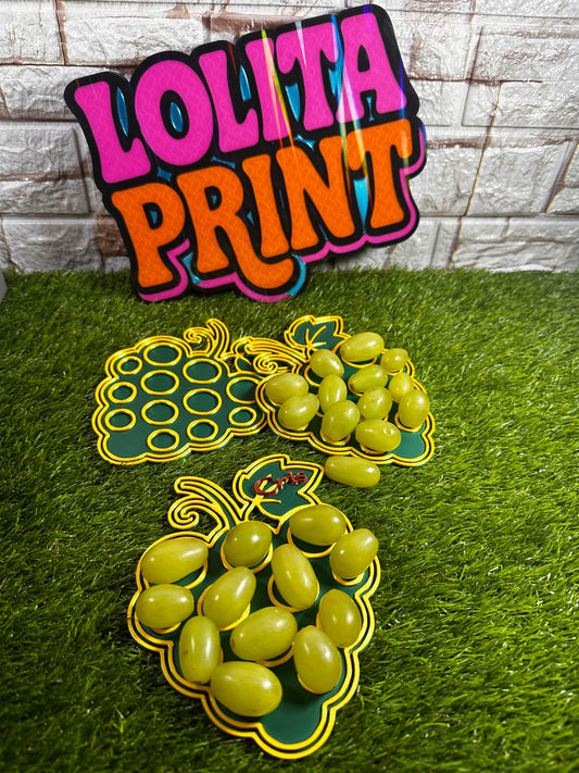 Porta uvas personalizado