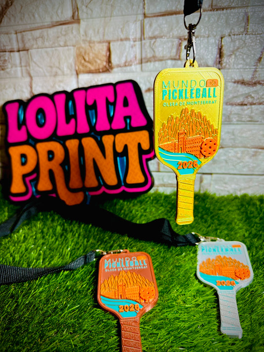 Medalla Pickleball personalizada