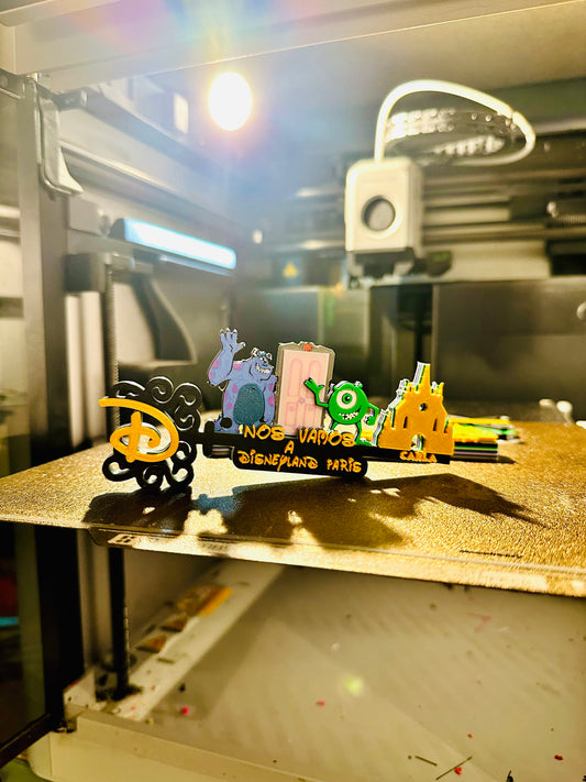 Llave Disney personalizada Monstruos SA