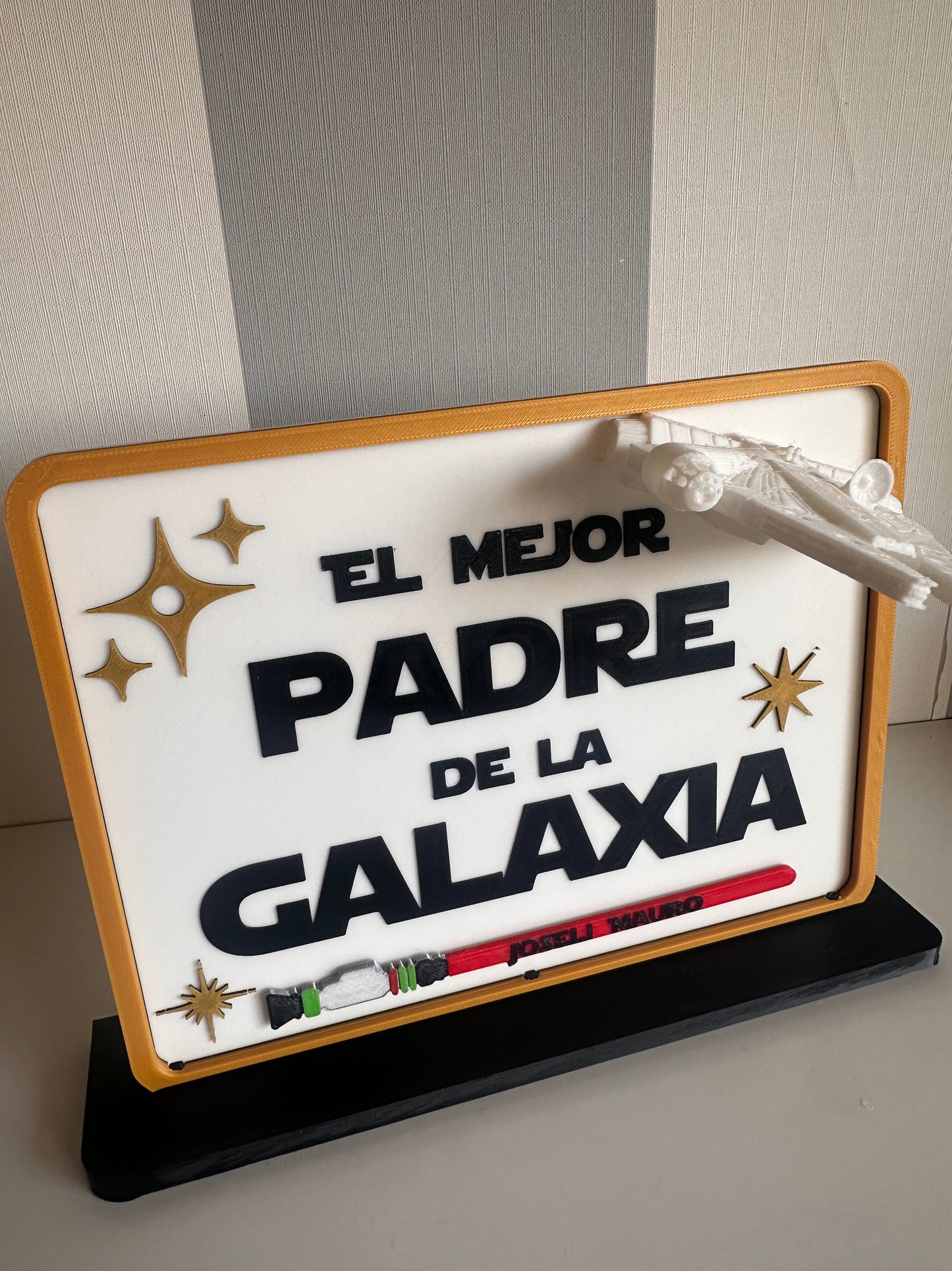 Star Wars Father's Day plate