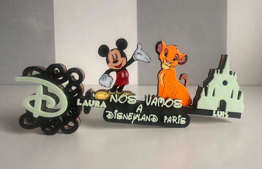 Llave Disney Mickey y Simba