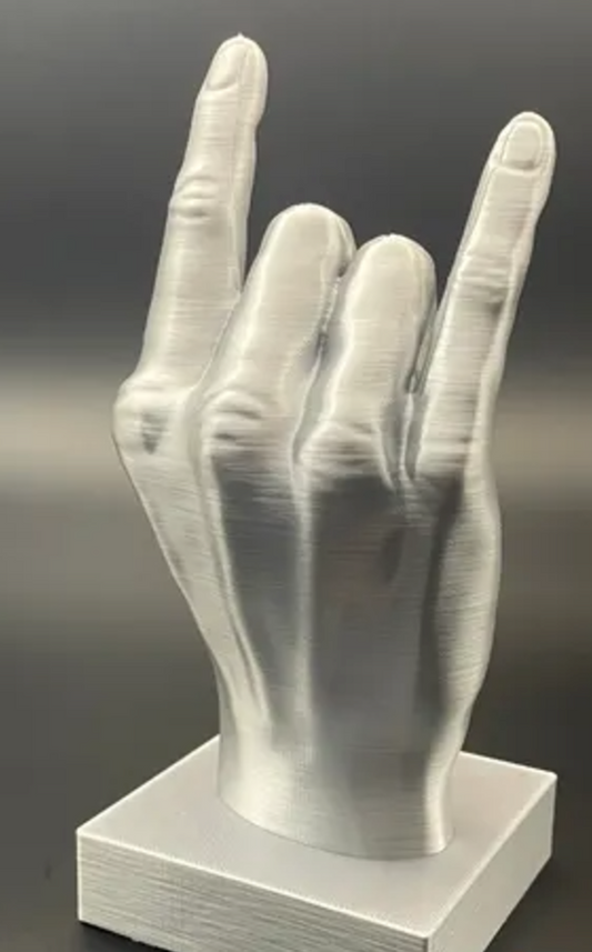 Trofeo 3D personalizado rock