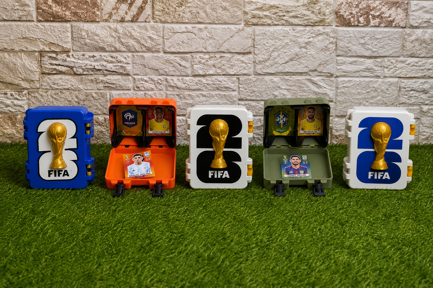 Estuche cromos Mundial de Fútbol