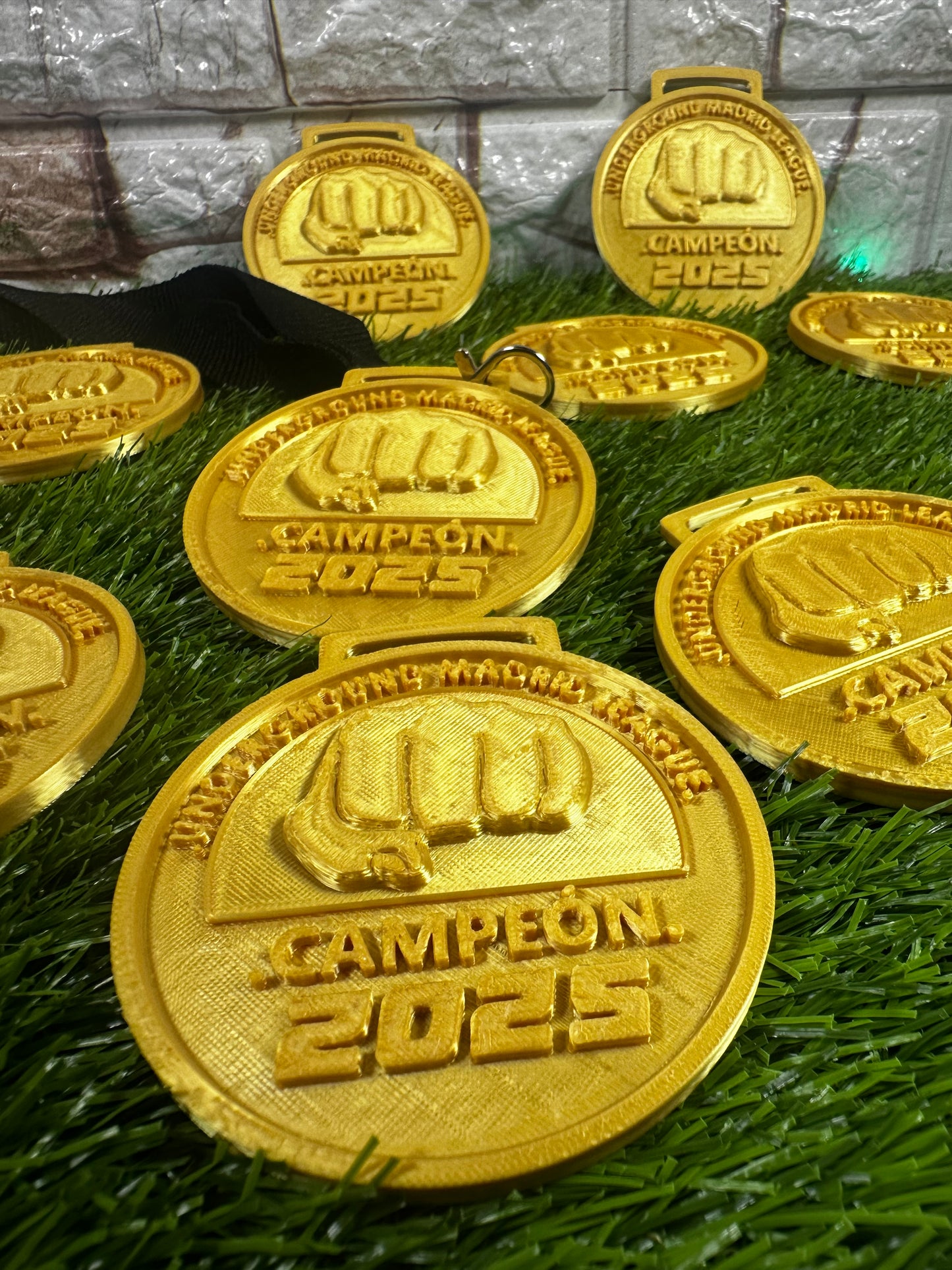 Medalla 3D personalizada