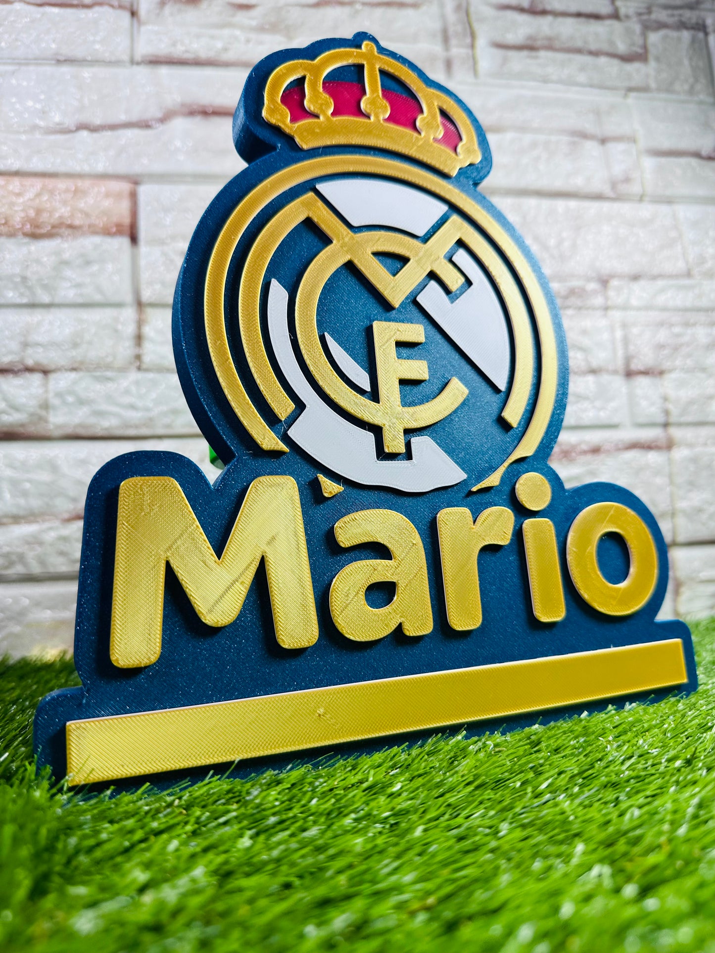 Cartel Real Madrid personalizado