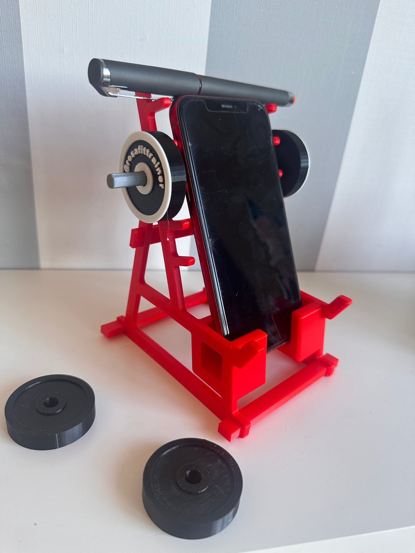 Soporte para movil gimnasio fitness