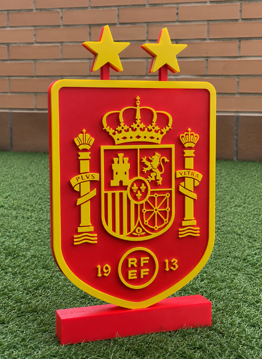 Cartel Escudo de la Seleccion Española de Futbol