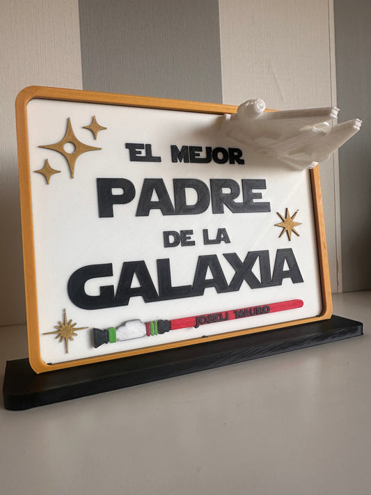 Star Wars Father's Day plate