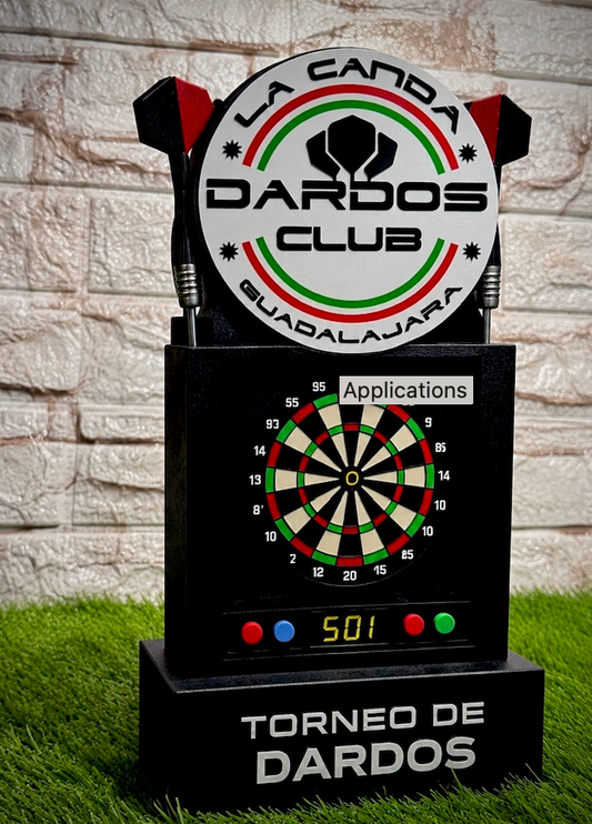 Trofeo para Torneo de Dardos