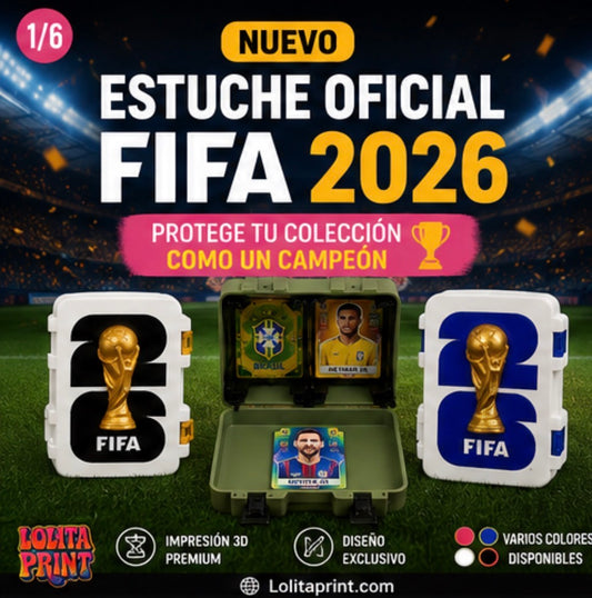 Estuche cromos Mundial de Fútbol