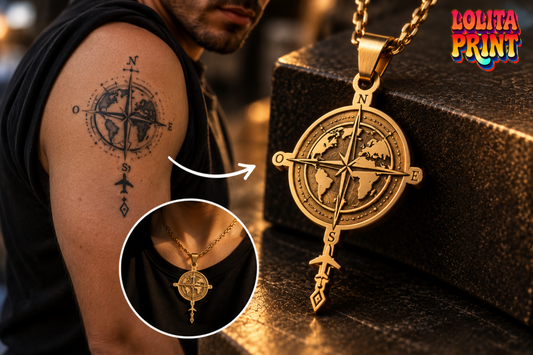 Tu Tatuaje Convertido en Colgante Personalizado
