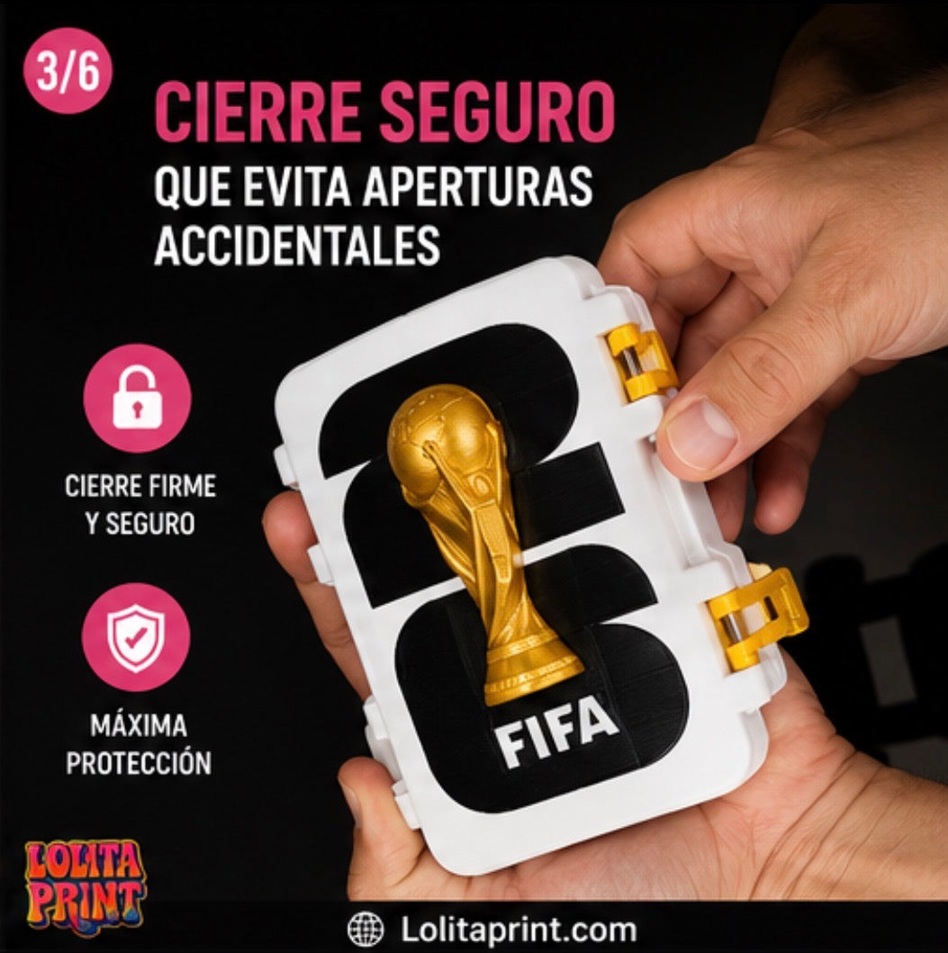 Estuche cromos Mundial de Fútbol