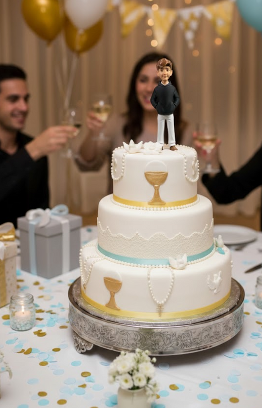 Figura personalizada para tarta de comunion